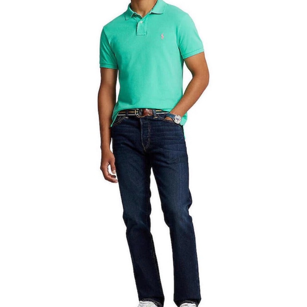 Polo by Ralph Lauren Teal Polo Shirt - Picture 1 of 5